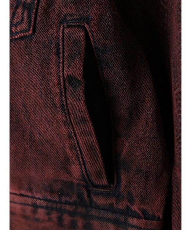 Green Parks ・ＳＵＧＡＲ　ＳＰＯＯＮ　カラーデニムＧジャン Red