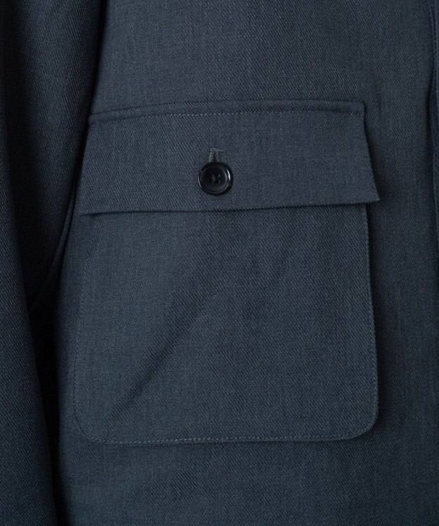 WEGO 【ユニセックス着用ITEM】ダブルポケットショートジャケット ブルーその他