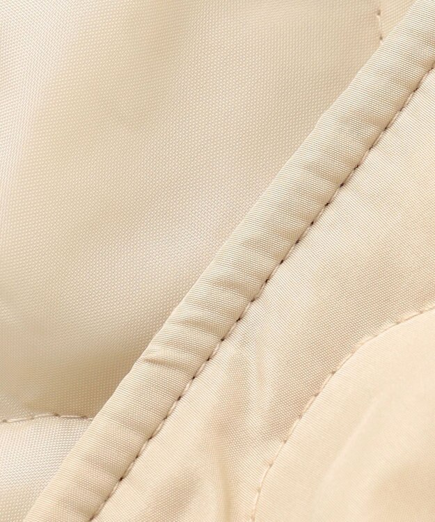 ANY KIDS 【洗濯機可能】中綿キルティング ジャケット ベージュ