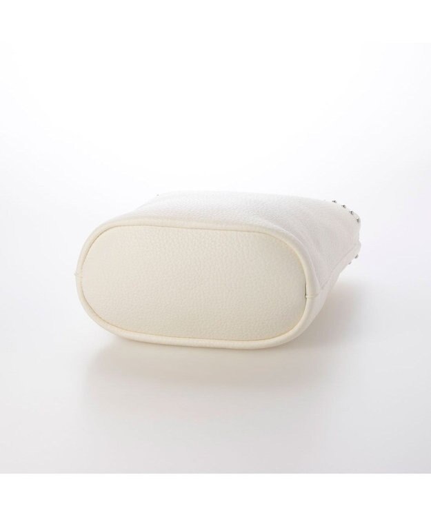 UNBILLION カシュカシュ cachecache / スタッズ付きショルダー ホワイト