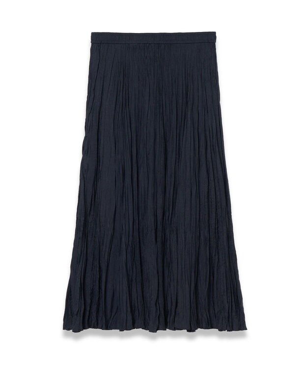 JOSEPH 【洗える】ハボタイ　ナチュラルプリーツスカート Navy