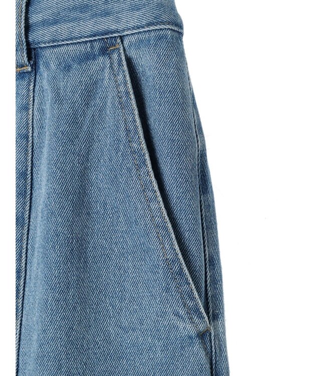 Green Parks ・ＳＵＧＡＲ　ＳＰＯＯＮ　デニムマーメイドスカート Light Indigo