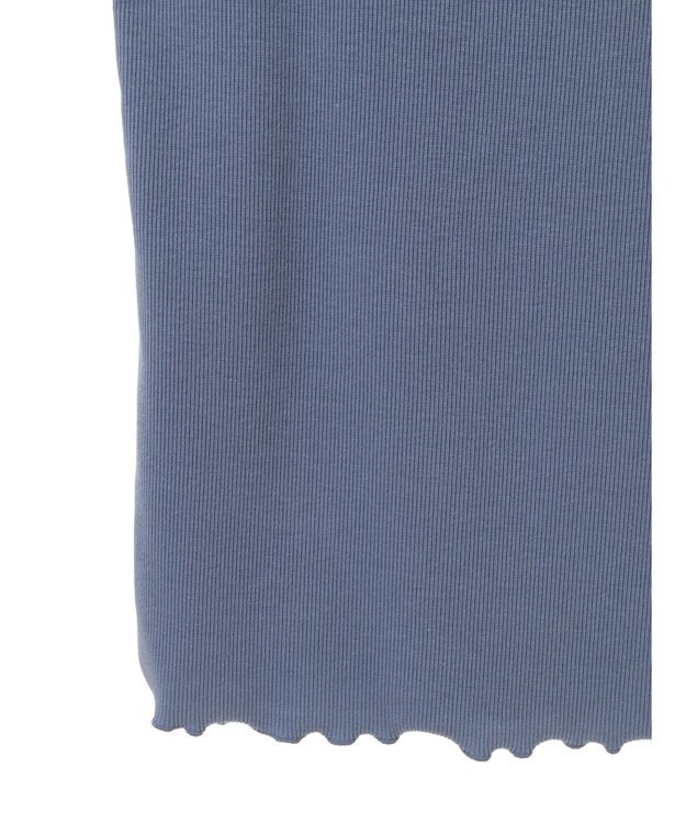 earth music&ecology フリルキャミ Blue