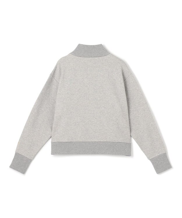 BEIGE， Organic Cotton Sweat / Hi-neck Tops スウェット Top Gray