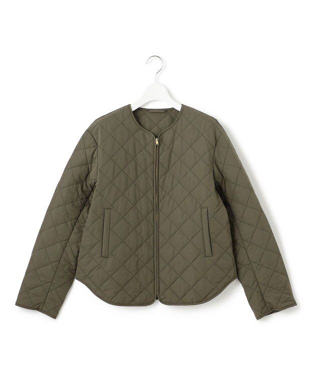 23区 L 【撥水加工/洗える】ライナー付き マルチウェイアウター カーキ系