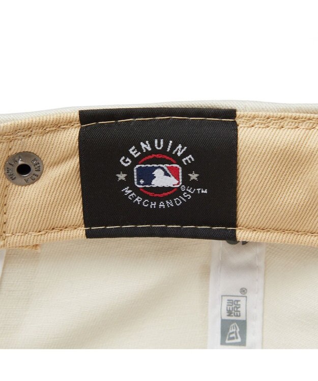 WEGO 【ユニセックス着用ITEM】NEWERA　9TWENTY　MLB　Khaki　Sweat　Band ホワイトアイボリー