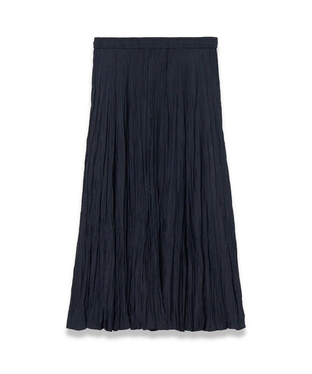 JOSEPH 【洗える】ハボタイ　ナチュラルプリーツスカート Navy