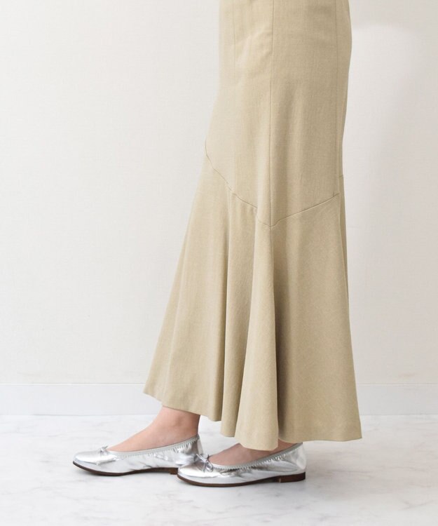 Bridget Birkin 【Bridget Birkin】ラウンドトゥバレエシューズ シルバー