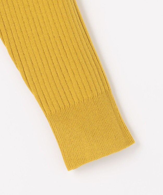 ANY L 【6色展開】フリルネックニット マスタード