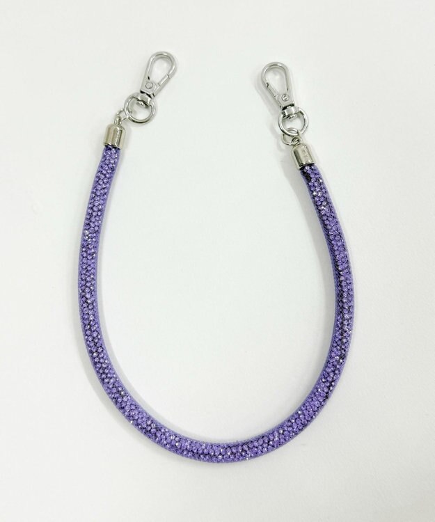 WEGO ビジューハンドストラップ パープル