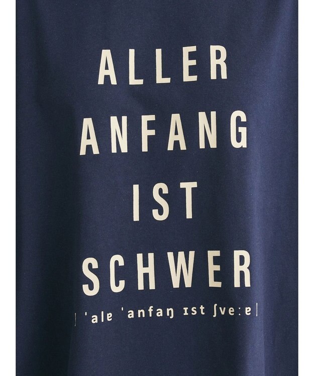 Green Parks インド綿 BIGサイズブロックロゴ半袖プルオーバー Navy