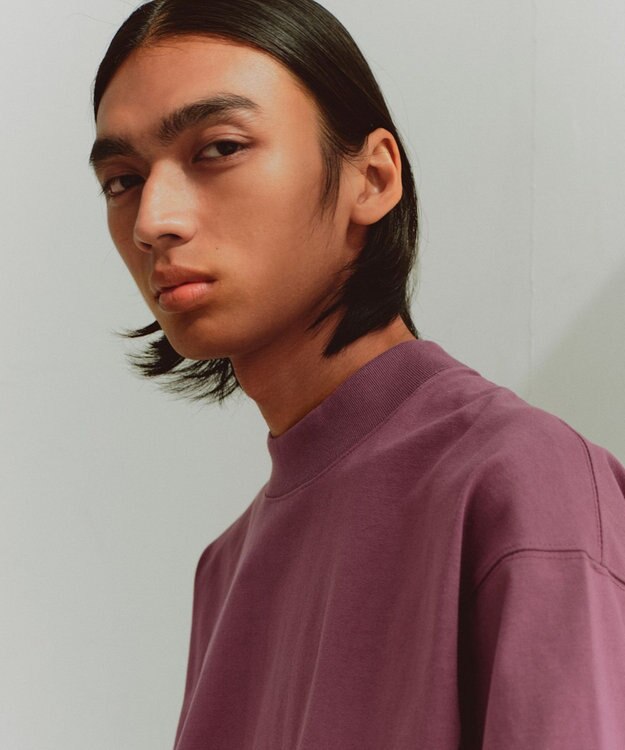 UNFILO MENS ビューティーフォルム 半袖TEE [24年春夏商品] パープル