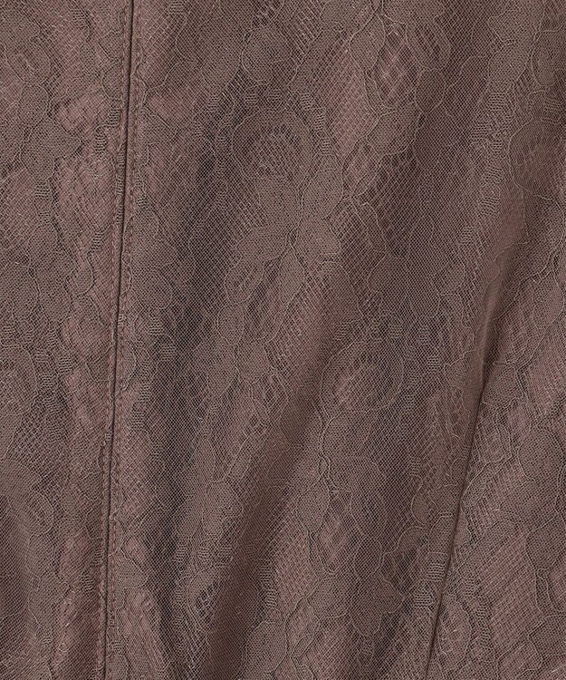 ANY SIS 【Lily calin】シアーレースクラシック ドレス モカ