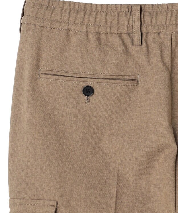 JOSEPH HOMME 【新素材】テクノクロスストレッチ　ドローコード付きストレートカーゴパンツ / HOVE CARGO ベージュ系