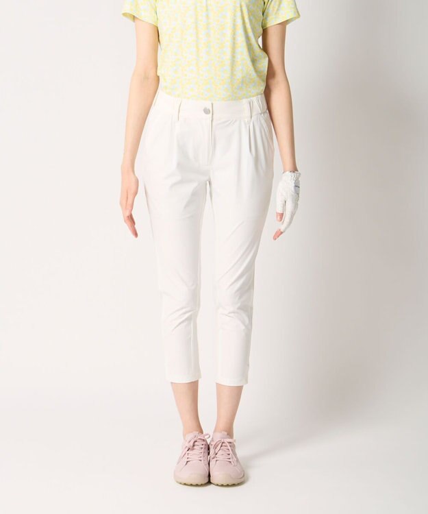 FILA GOLF／marie claire 【marie claire SPORT】 ストレッチロングパンツ ホワイト