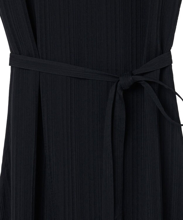 JOSEPH プリーツジャガード　ドレス Black