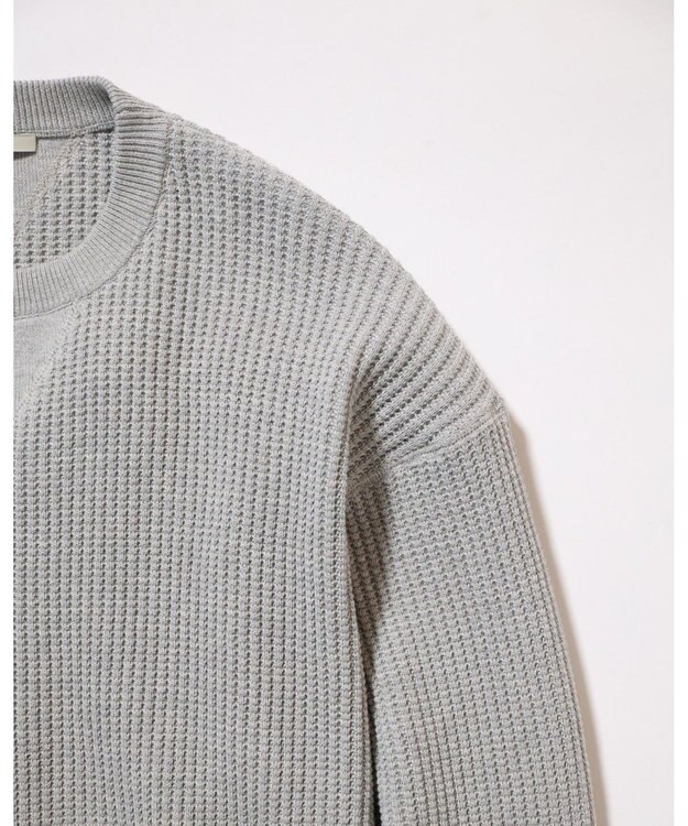 LENO THERMAL KNIT《UNISEX》ワッフルニット GRAY