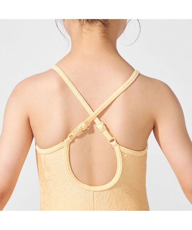 Chacott スカート付レオタード マリーゴールド