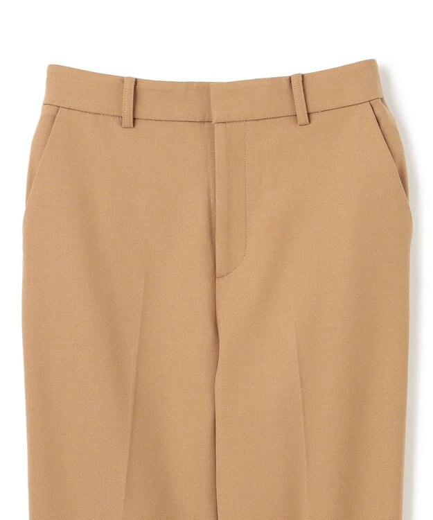 UNFILO beauty warm テーパードパンツ キャメル