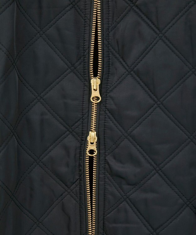 earth music&ecology キルティングバルーンコート Black