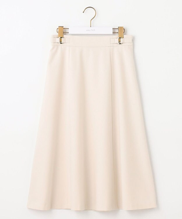 ANY SIS L 【セットアップ対応】褒めらレディフレア スカート アイボリー
