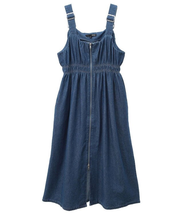 Green Parks ・ＳＵＧＡＲ　ＳＰＯＯＮ　デニムシャーリングジャンス Indigo