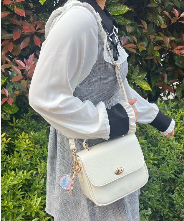 WEGO 【痛バ＆推し活グッズ】ミラクルチェーン痛ショルダー ホワイト