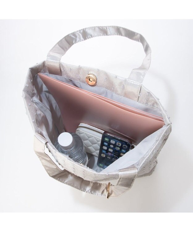 UNBILLION VERYコラボ カシュカシュ cachecache / シューズポーチセットオーガンジートート GY