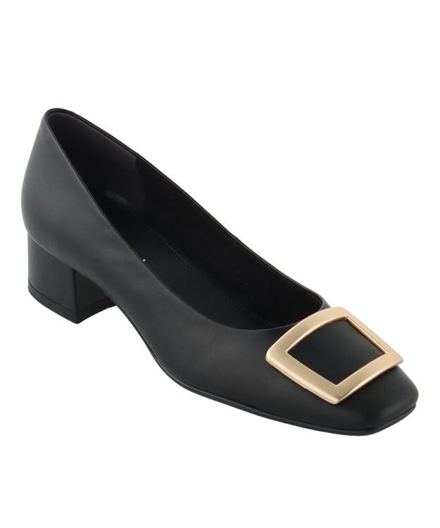 【未使用】24cm REGAL リーガル バックル付きスクエアパンプス REGAL バックル付きスクエアパンプス（F89Q_S） | 靴のリーガル