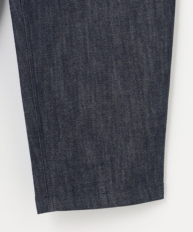 組曲 L 【組曲×setsuko sagittaire】ストレッチデニムパンツ ネイビー系