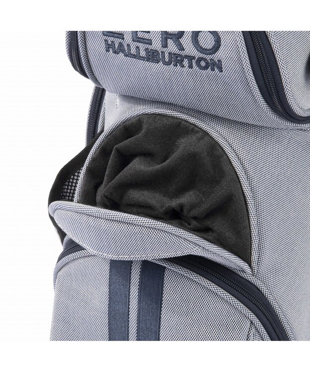 ZERO HALLIBURTON 【雑誌掲載】ZHG-CB1 シャンブレー コーデュラ スタンドバッグ 82902 ネイビー