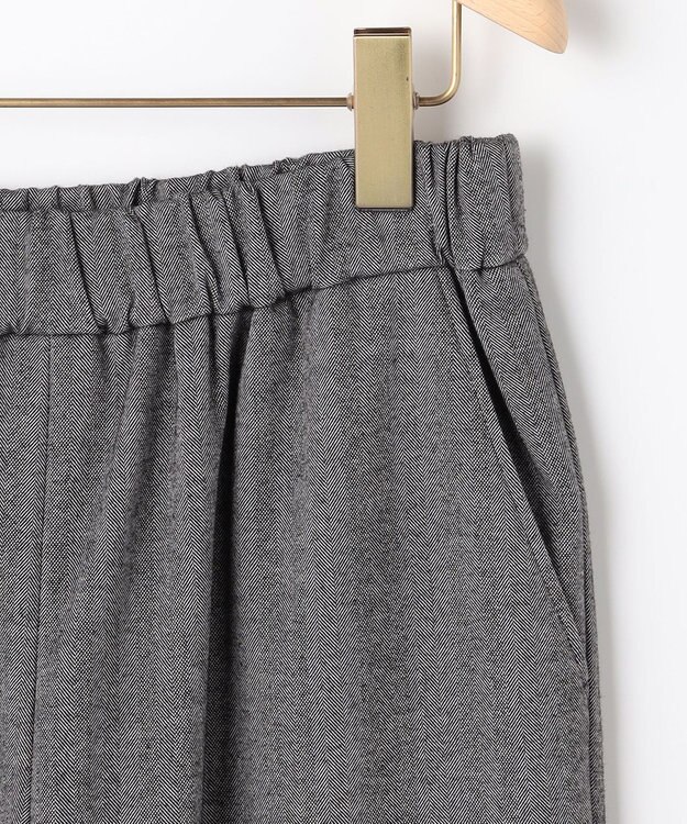 組曲 L 【加藤ローサさん着用】ツイル起毛ストレート パンツ モノトーン系7