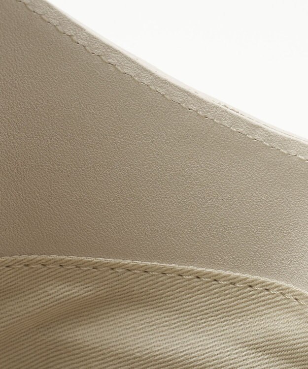 russet スムースレザー2WAYミニトートバッグ(CE-1676) Ivory