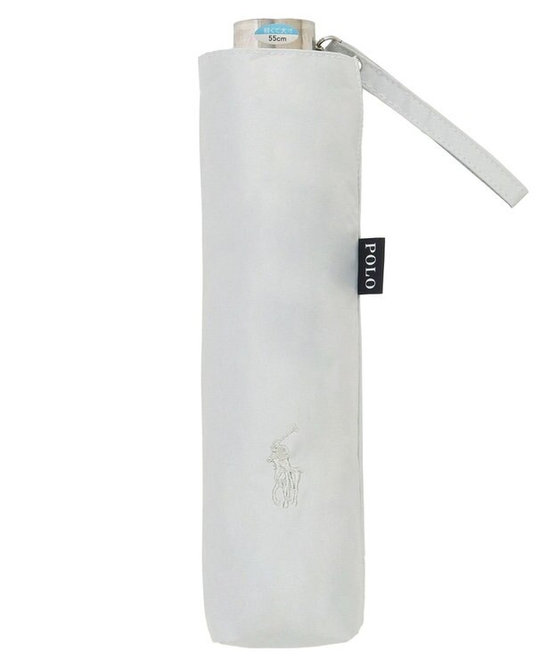 MOONBAT 【大きめ】POLO RALPH LAUREN 晴雨兼用日傘 折りたたみ傘 PP／遮光 遮熱 UV オフホワイト