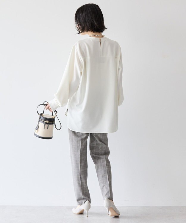 AMERICAN HOLIC バックタックロングプルオーバー Ivory