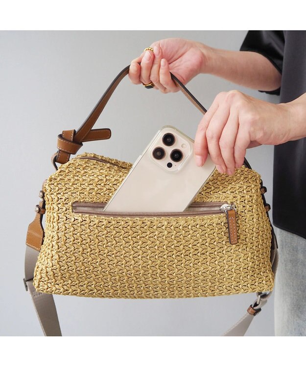 PELLE BORSA 2wayショルダーバッグ Cesta Box チェスタボックス 5852 キャメル