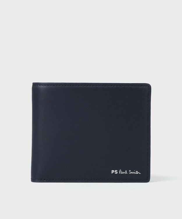 Paul Smith PS Paul Smithオンライン限定 2つ折り財布 ネイビー