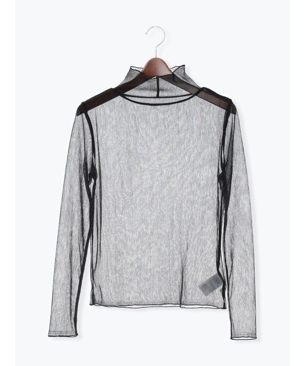 Te chichi ラメプリーツシアータートルインナー ブラック