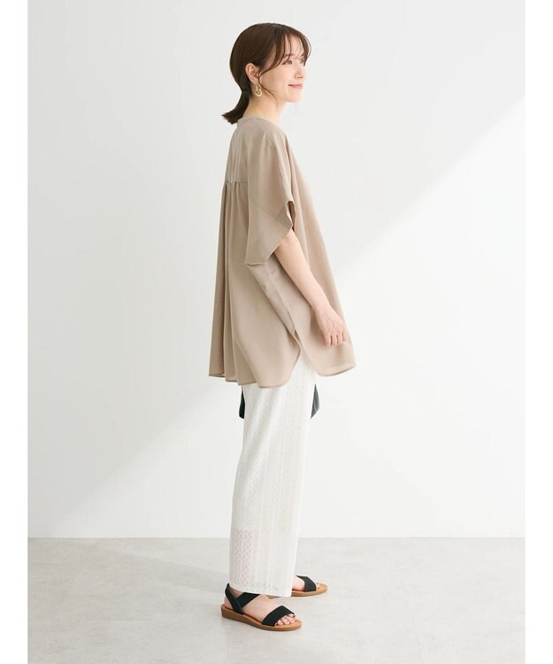 Green Parks レースパンツ Off White