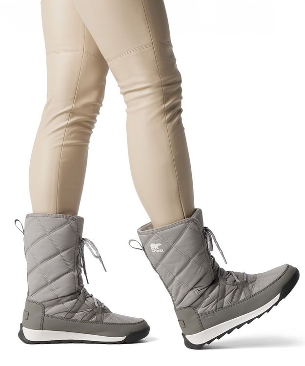 SOREL ウィットニー2プラス　トールレース　ウォータープルーフ Chrome Grey, Quarry