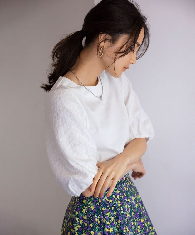 組曲 メタルコインチャームネックレス シルバー系