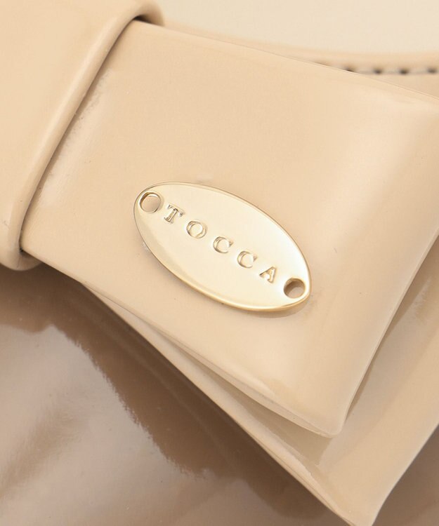 TOCCA 【晴雨兼用】NOBLE RIBBON RAINSHOES レインシューズ ベージュ系