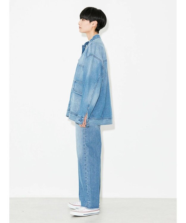 AMERICAN HOLIC 切替フレアデニム Indigo
