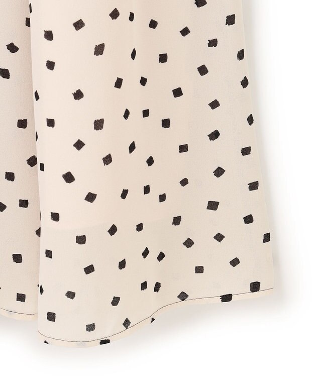 TOCCA 【八木アリサさん着用】【消臭】PROMISE RIBBON ROSETTE ドット柄ドレス アイボリー系5