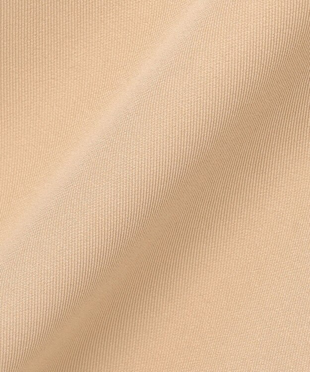 Feroux 【洗える】ウエストタックワイドパンツ ベージュ系