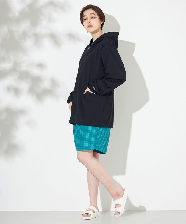 HELLY HANSEN 【ストレッチ・速乾・耐海水・耐塩素・UVカット】アンヒビアスフーディー ブラック