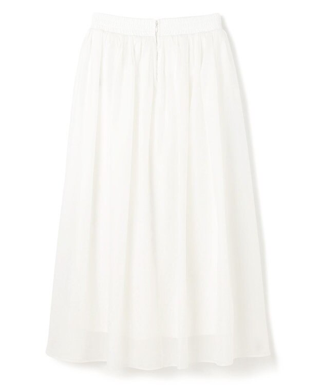 uncrave シアー オーガンジー フレア スカート オフ