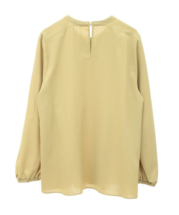 Green Parks 消しプリーツブラウス Yellow