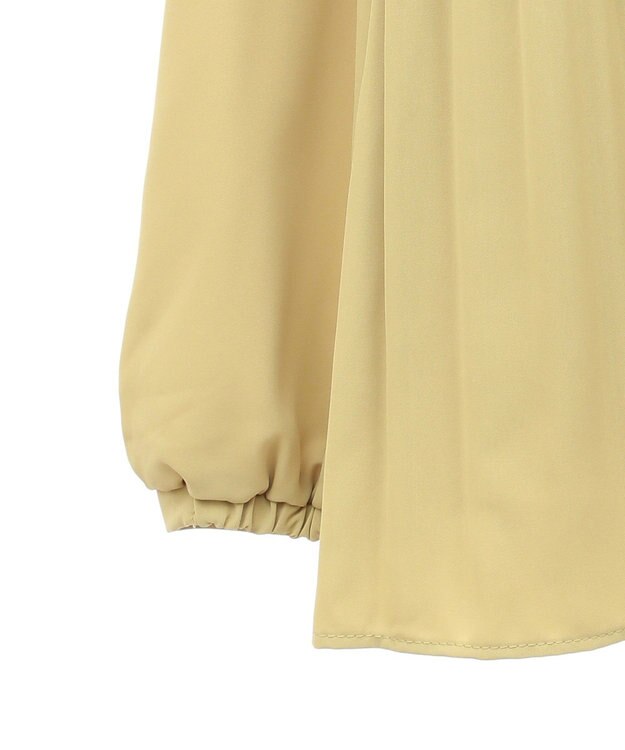 Green Parks 消しプリーツブラウス Yellow