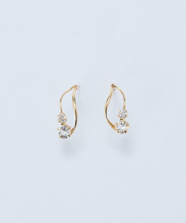 Phoebe 【K10】ストリームスターピアス ゴールド